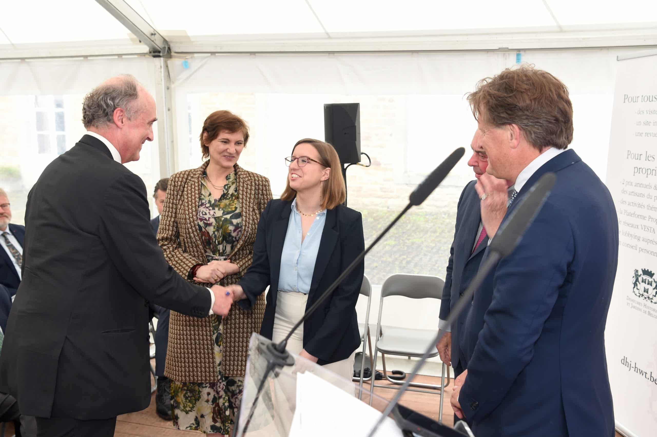 Remise du prix du Président &#8211; Association Royale des Demeures Historiques de Belgique